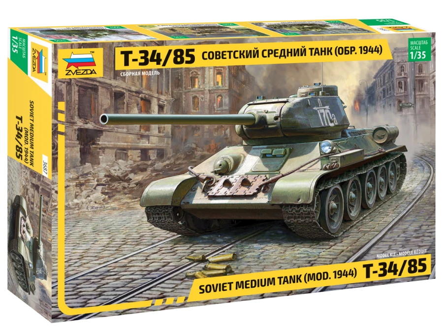 Soviet Medium Tank T-34/85 Model Kit