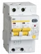 Differential Automatic Circuit Breaker AD12M 2P C32 30mA IEK