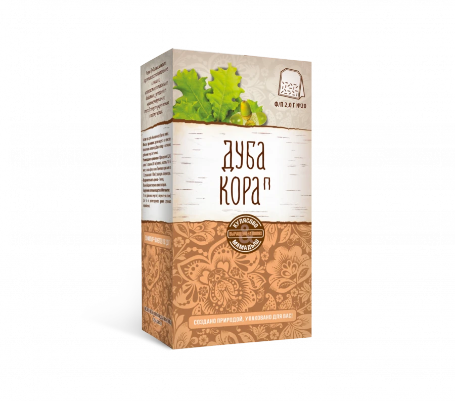 Natural Anti-Inflammatory and Hemostatic Oak Bark Filter Bags