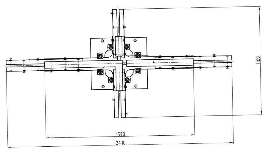 Cross Member Type R50 for Rail Junctions (Project MSZ.8374.01.000)