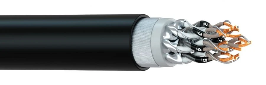 Universal Low Smoke and Fume Emission Cable, Fire-Resistant, Armored ETMICAB MKVKVng(A)-FRLS