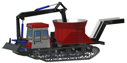 TGU-6U Tractor with Stationary Crushing Equipment