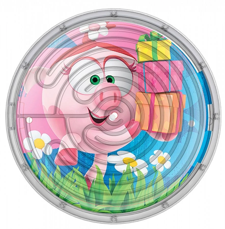 Double-sided Labyrinth Game - Smeshariki: Sports Competitions