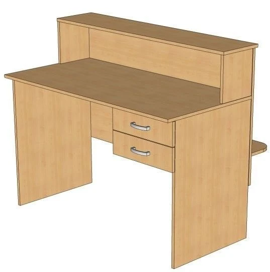Library Table for Offices and Institutions - Model SB-2 by Edelwood