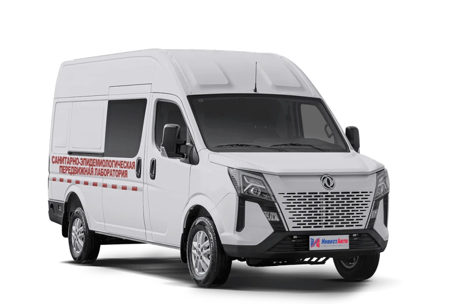 مختبر متنقل N1JF JFPELA على قاعدة JUNFENG K33