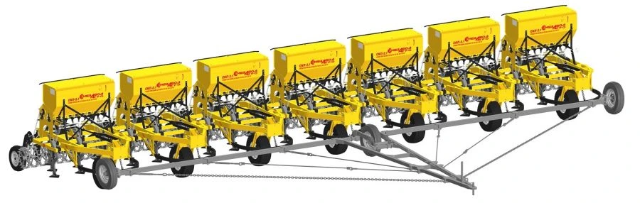 مجمع آلات زراعة وزراعة الحبوب كاسكي بي-2.1ديx7