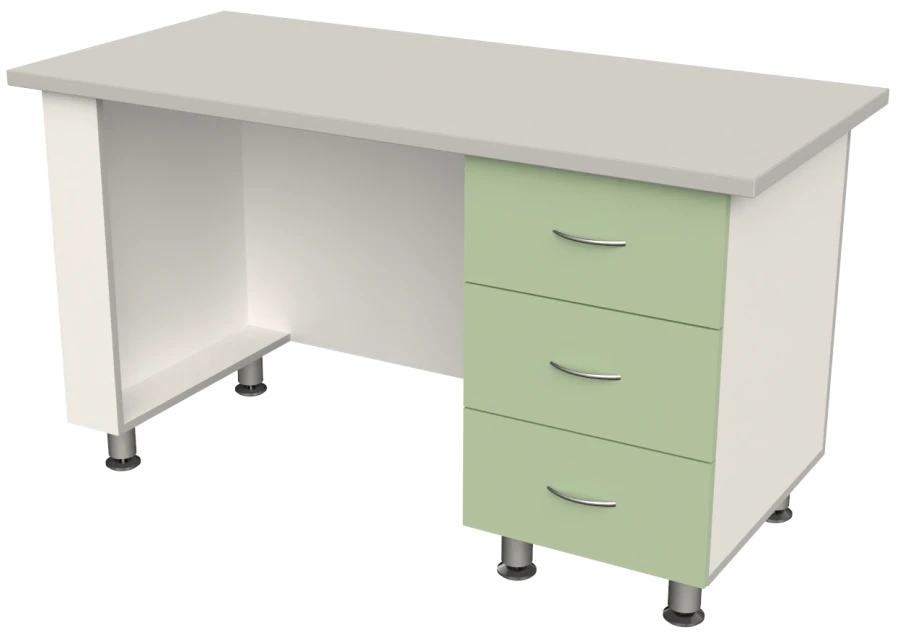 طاولة الفحص الطبي مع خزانة مدمجة SKV-1 "أيبوليت