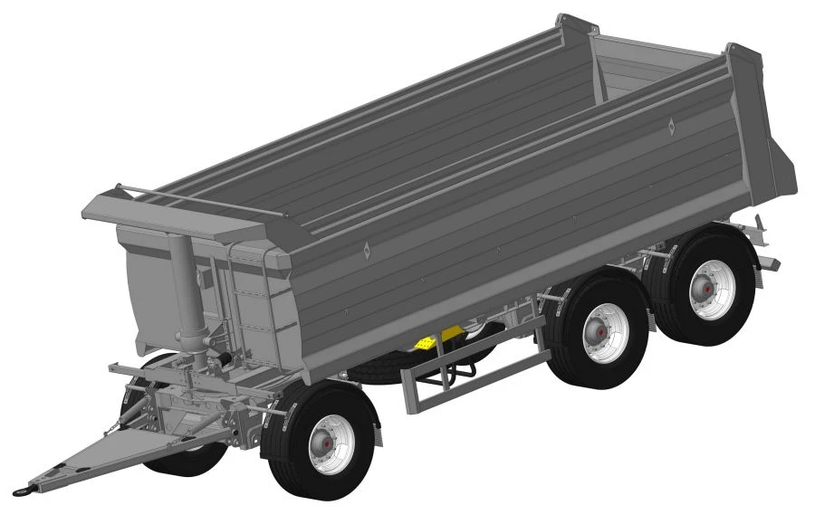 Dump Trailer 864930-02 with 12 Ton Capacity