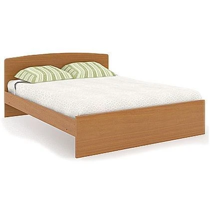 سرير مزدوج بإطار معدني ورأس سرير AF1