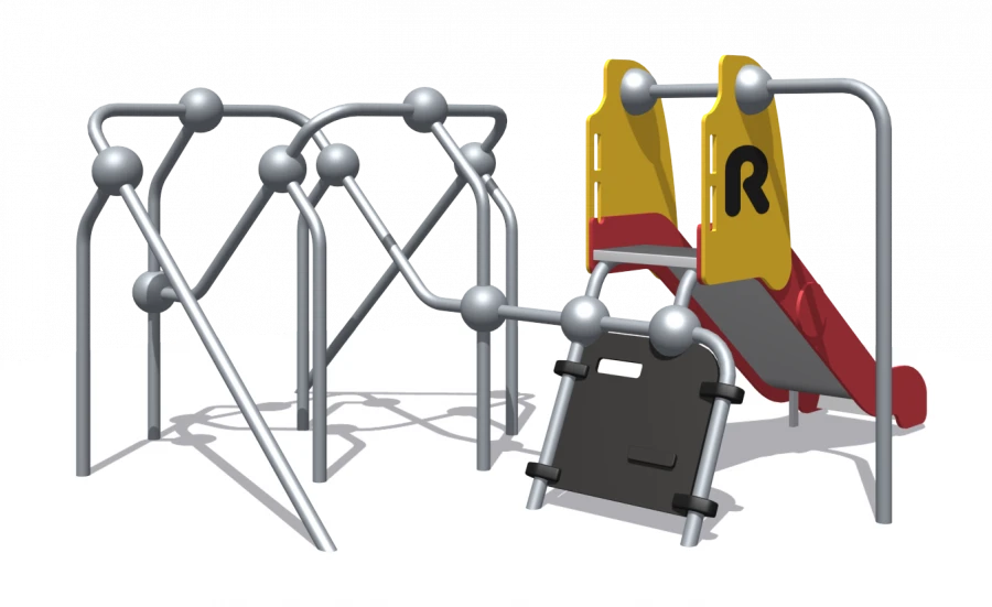 Children's Play Complex for Thematic Games and Physical Development - Romana 057.06.00