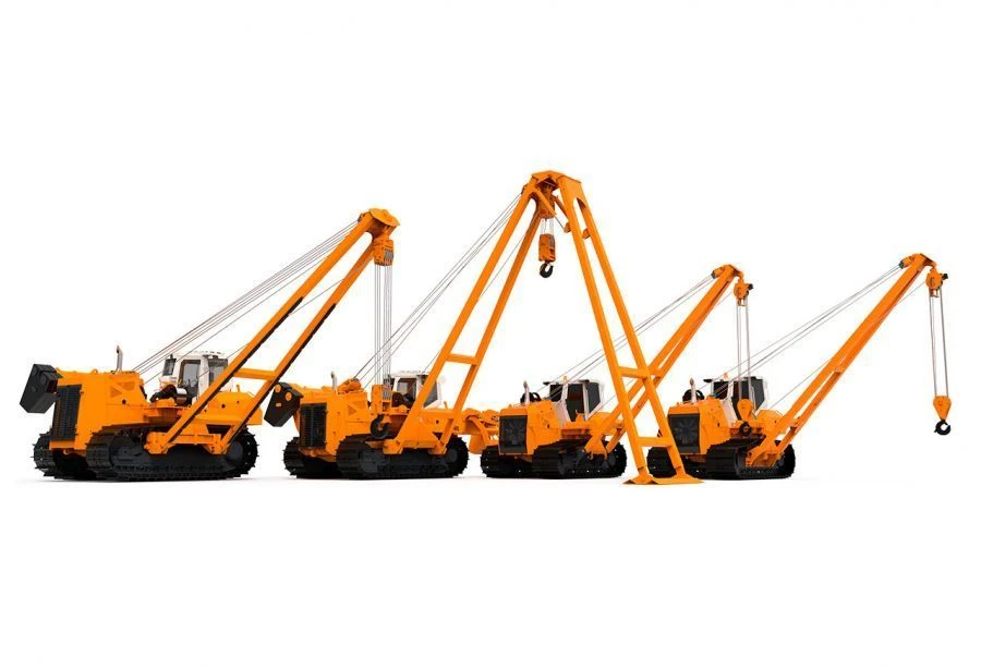 Pipe Layer Crane TG70.120 with YAMZ Engines