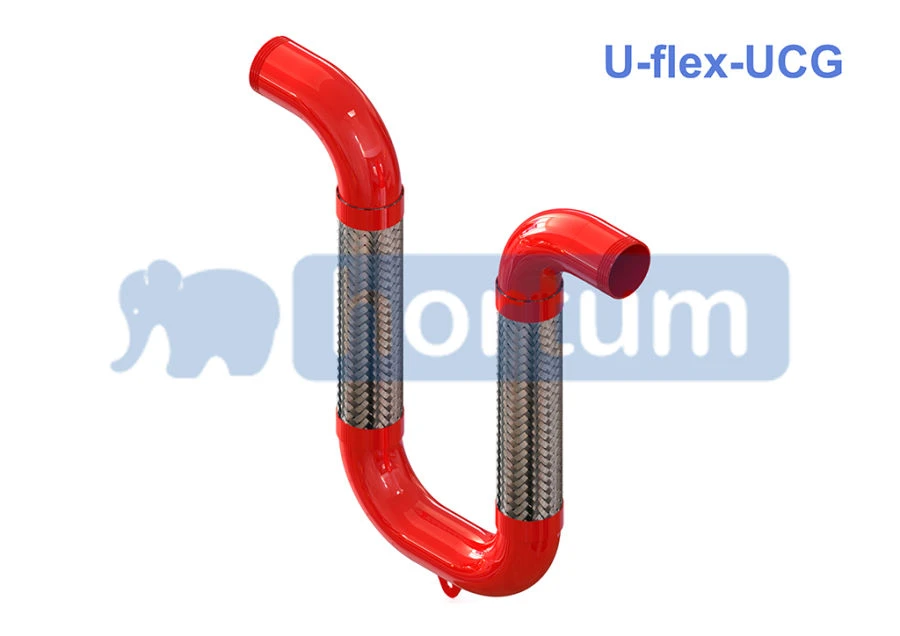 U-FLEX UCG Series Flexible Seismic Joint with External Thread DN 25mm to 100mm
