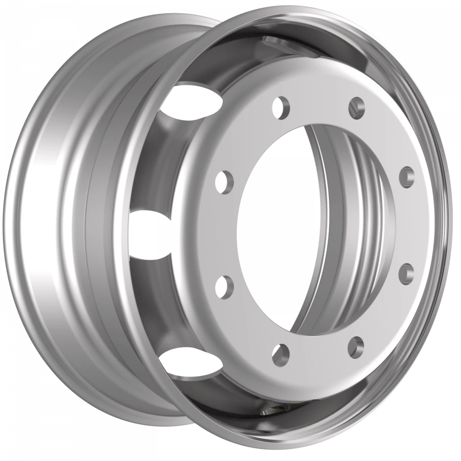 Steel Cargo Wheel with Non-Removable Rim, Size 17.5x6.75, Product No. RZB14018OE