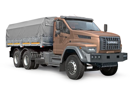 شاحنة أورال 73945-02 مع منصة