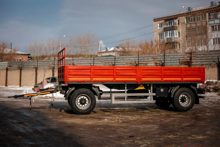 مقطورة SAV 83432RE1...RE7 مع تعليق هوائي ونظام EBS