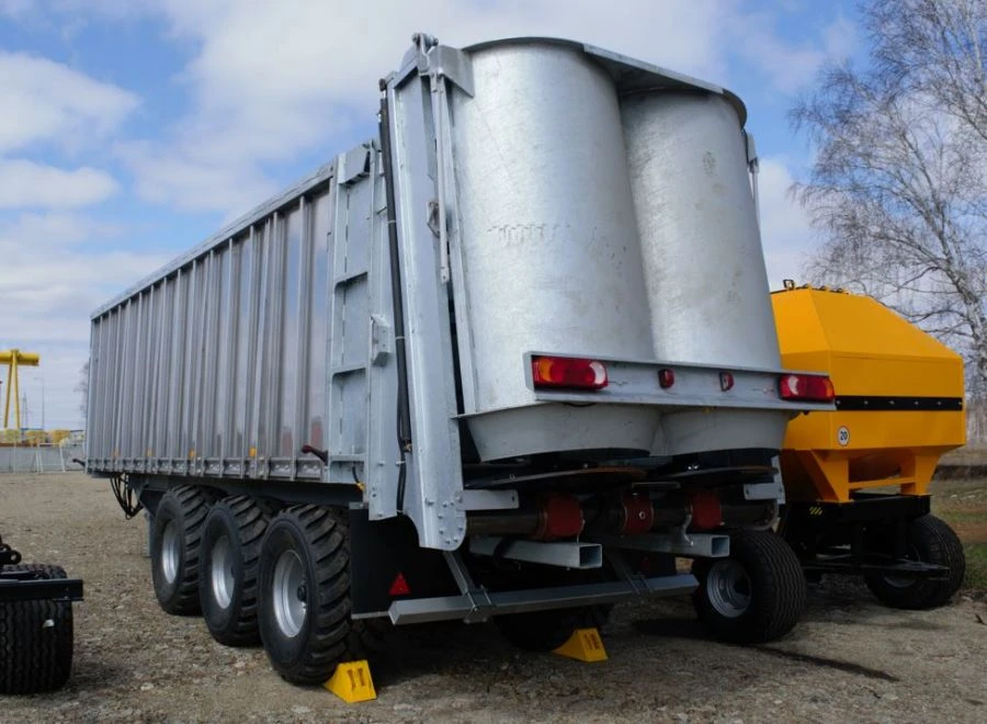 مقطورة جرار مع تفريغ أفقي PTW-381