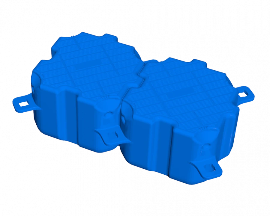 Polyethylene Float Module for Floating Structures SFII 400 double