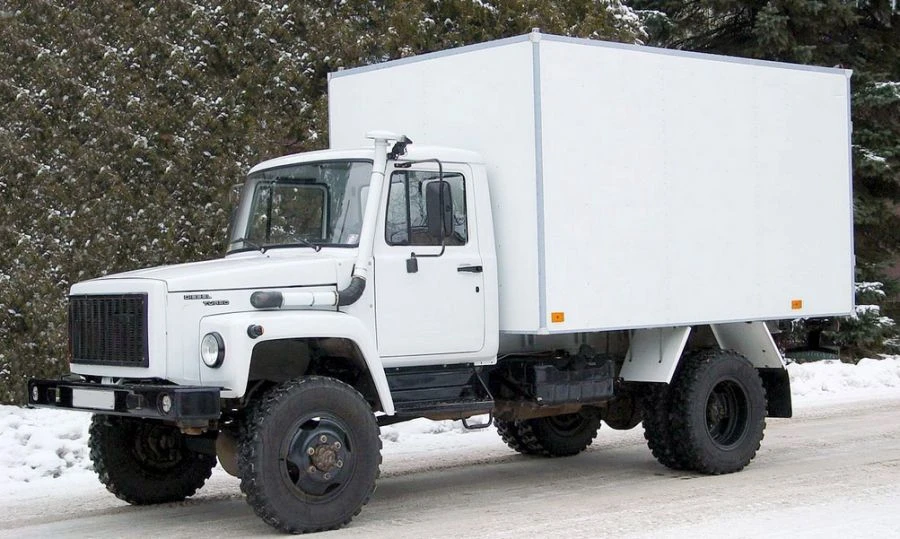 Food Transport Vans Type 27901 Based on GAZ 3308 Chassis