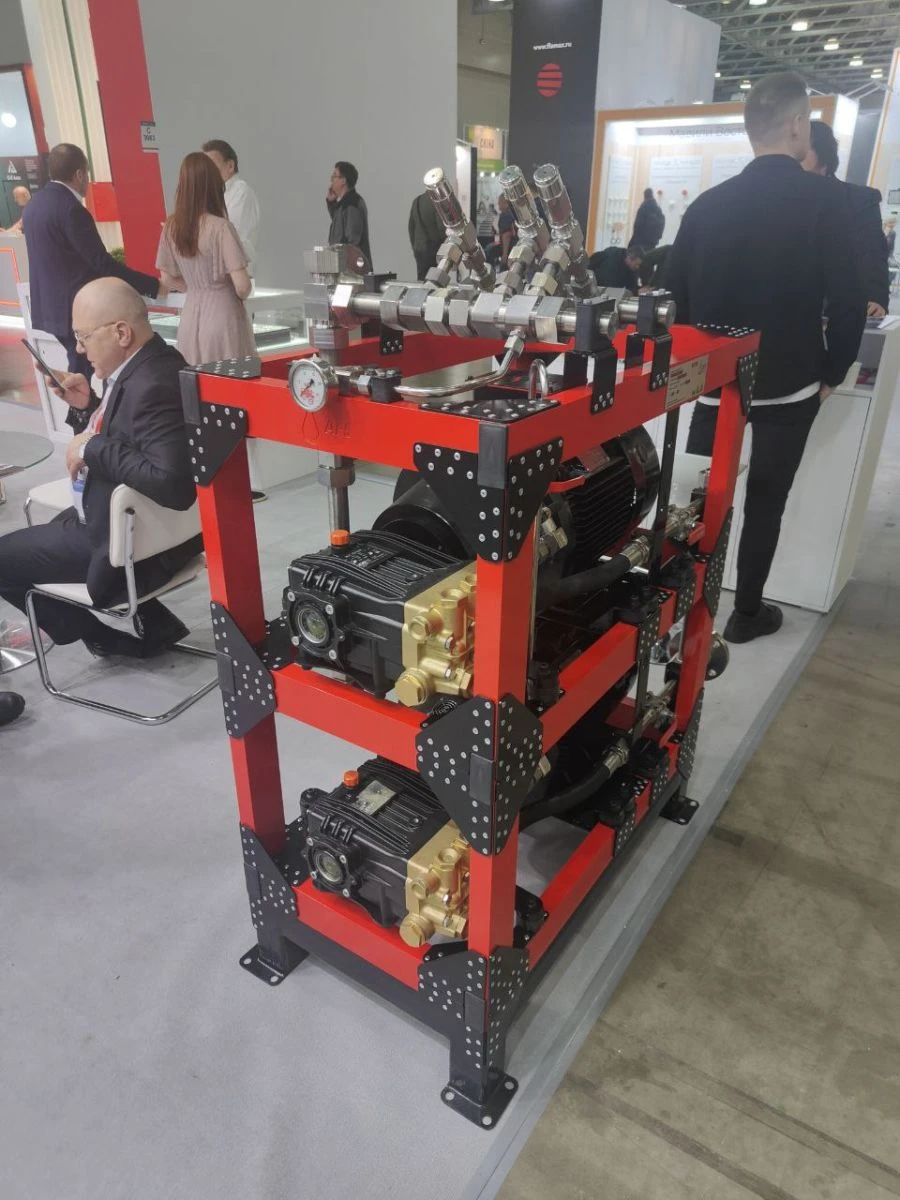 High-Pressure Pump Unit for Automatic Fire Suppression Systems AFS