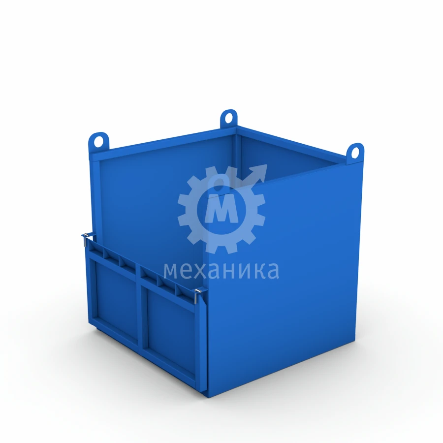 Metal Waste Collection and Transport Container Series 1743