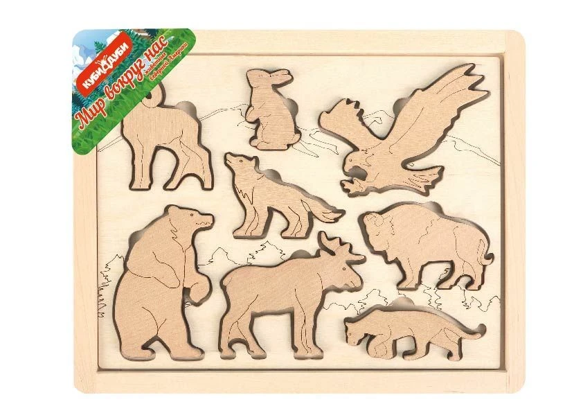 Animal Sorting Set "The World Around Us: North American Animals