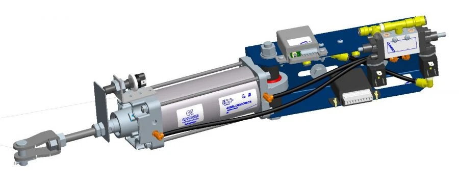 Pneumatic Door Actuator for Vehicles 40N1R63/116T1A007