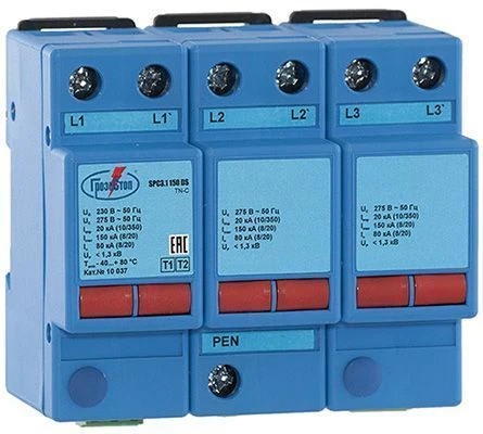 Surge Protection Device SPC3.1 90 DS (LT), Cat.No. 10 035