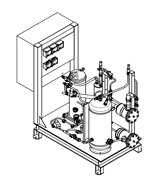 Industrial Refrigeration Units I-CU with Hermetic Compressors