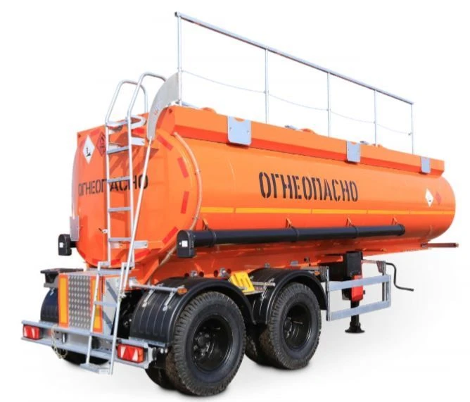 Fuel Tank Semi-Trailer PPC NEFAZ 96742 with Axle Assemblies