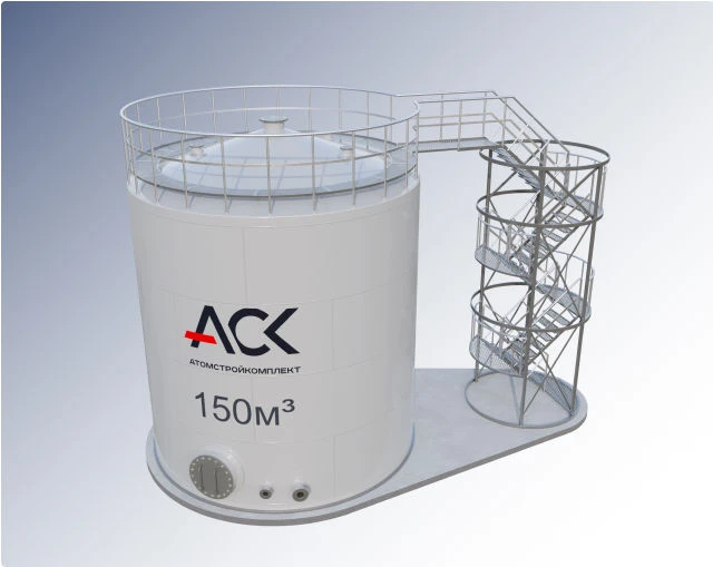 Vertical Steel Tank RVS 150 - 150m³ Capacity