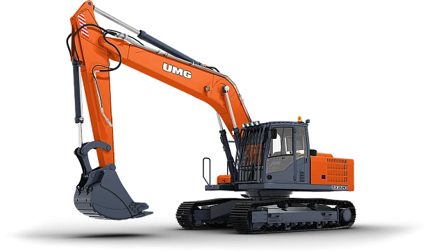 حفار زاحف TH 220 بمحرك ديزل YAMZ 53646