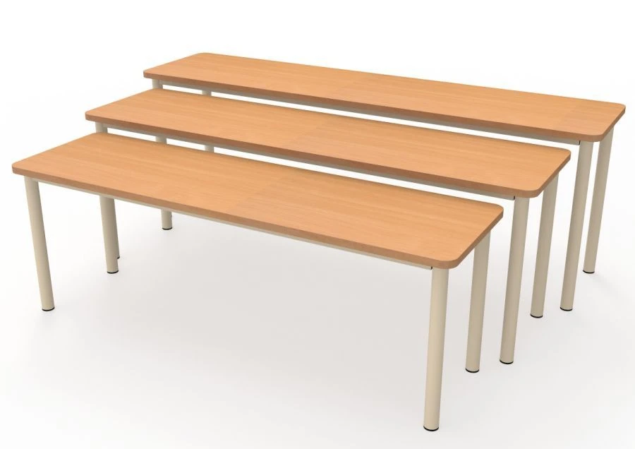 مجموعة مقاعد على إطار معدني 'ماتريوشكا' - نيم03