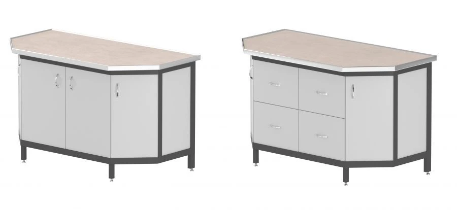 طاولة مختبرية نهائية من سلسلة SLT