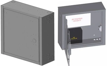 Wall-mounted Reinforced Distribution Cabinet SHRN-U 550x500x200