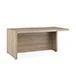 Asymmetrical Leg Office Desk Left Solid