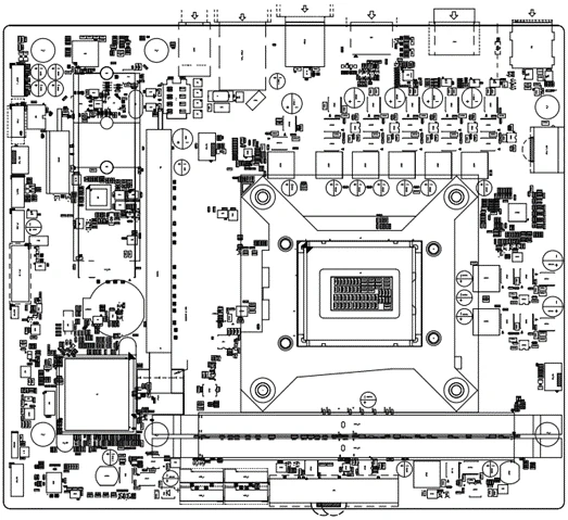 Rikor MSK MA05 Motherboard KDBA.469555.055