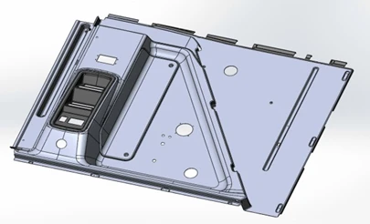 Ceiling Console Assembly 5299-405П-5206030-04