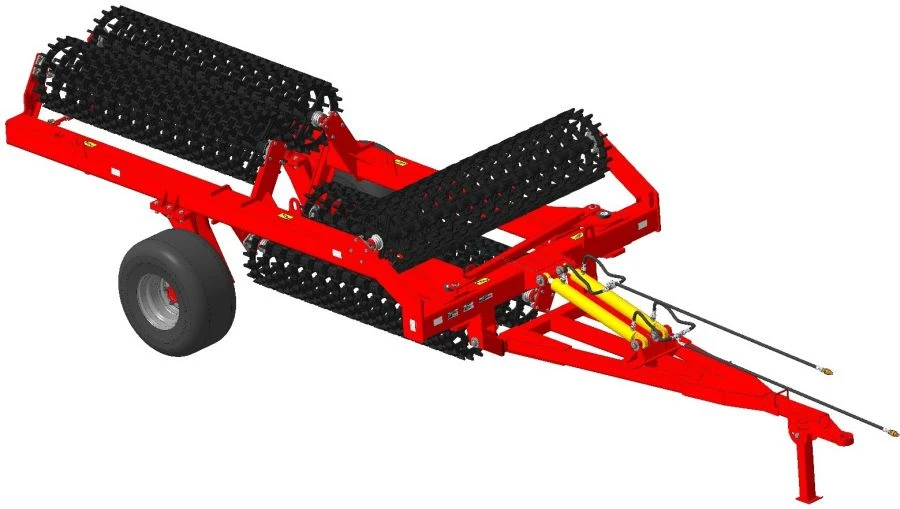 مدحلة سلسلة وشوكة KKS-10S لتسوية التربة