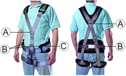 Safety Harness SPR-15 (BG) for Fall Protection