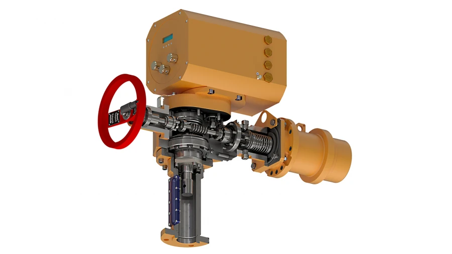 Explosion-Proof Electric Actuators EP-R for Pipeline Valves