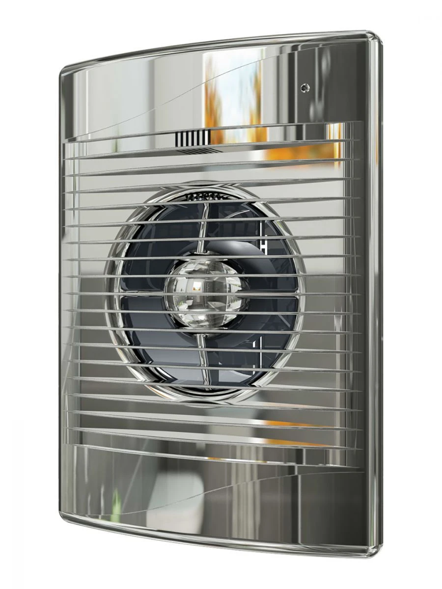 Exhaust Fan STANDARD 4C Chrome with Backdraft Damper