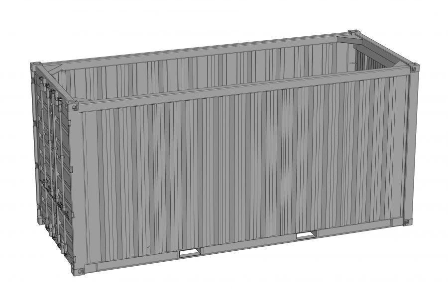 Universal Bulk Container 1CCC for Non-Pressure Cargo, Model AVM-056