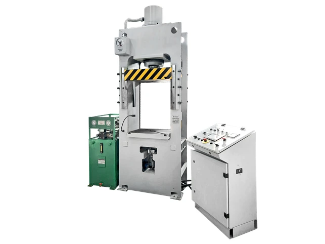 Hydraulic Press with 630 kN Force, Model DE2428.01