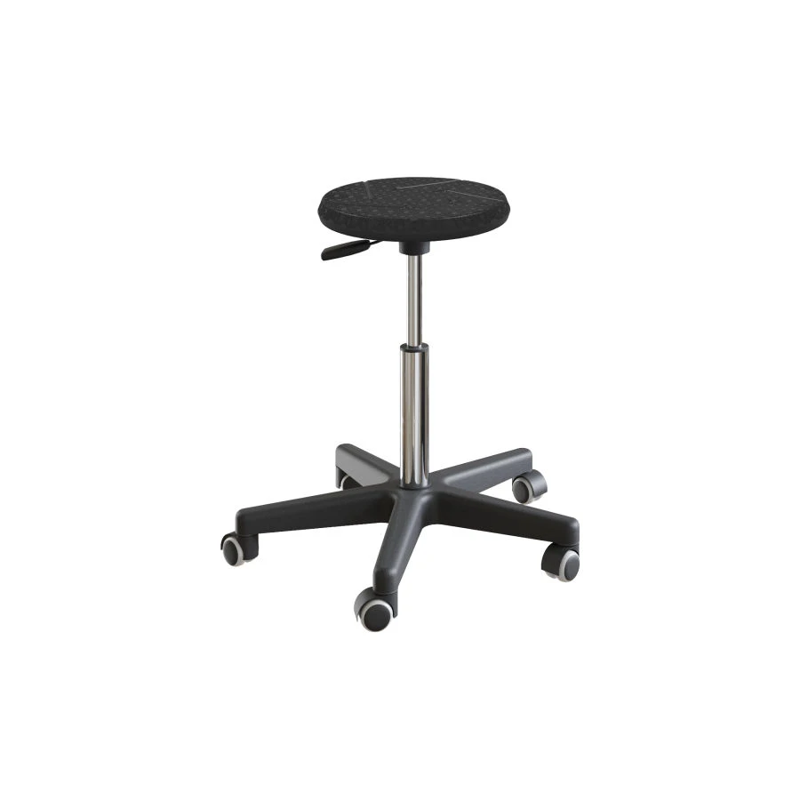 Multi-functional Delta 2 PU Polyurethane Stool