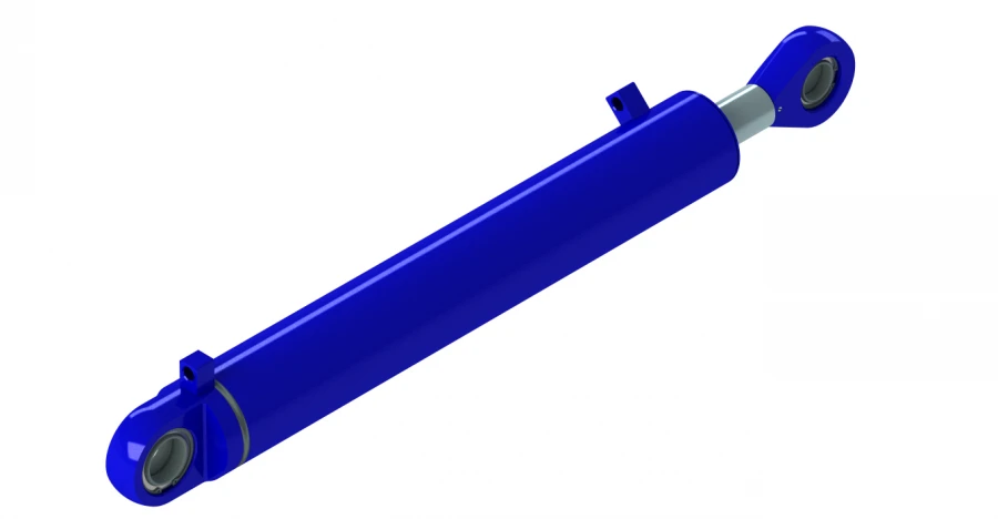 Hydraulic Cylinder 1250.00.00.00 (115x60-710 mm), 16 MPa