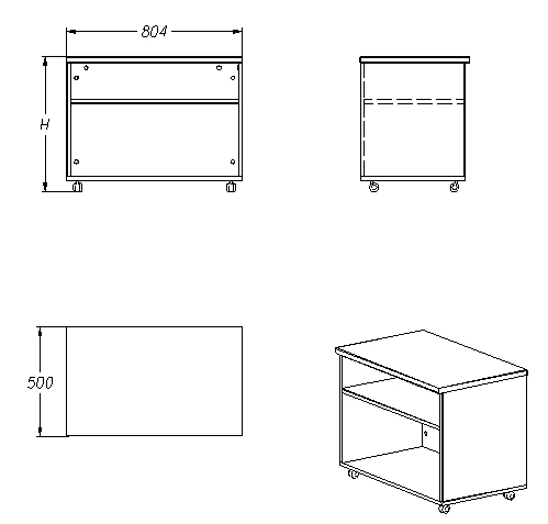 Document Storage Cabinet Series 341