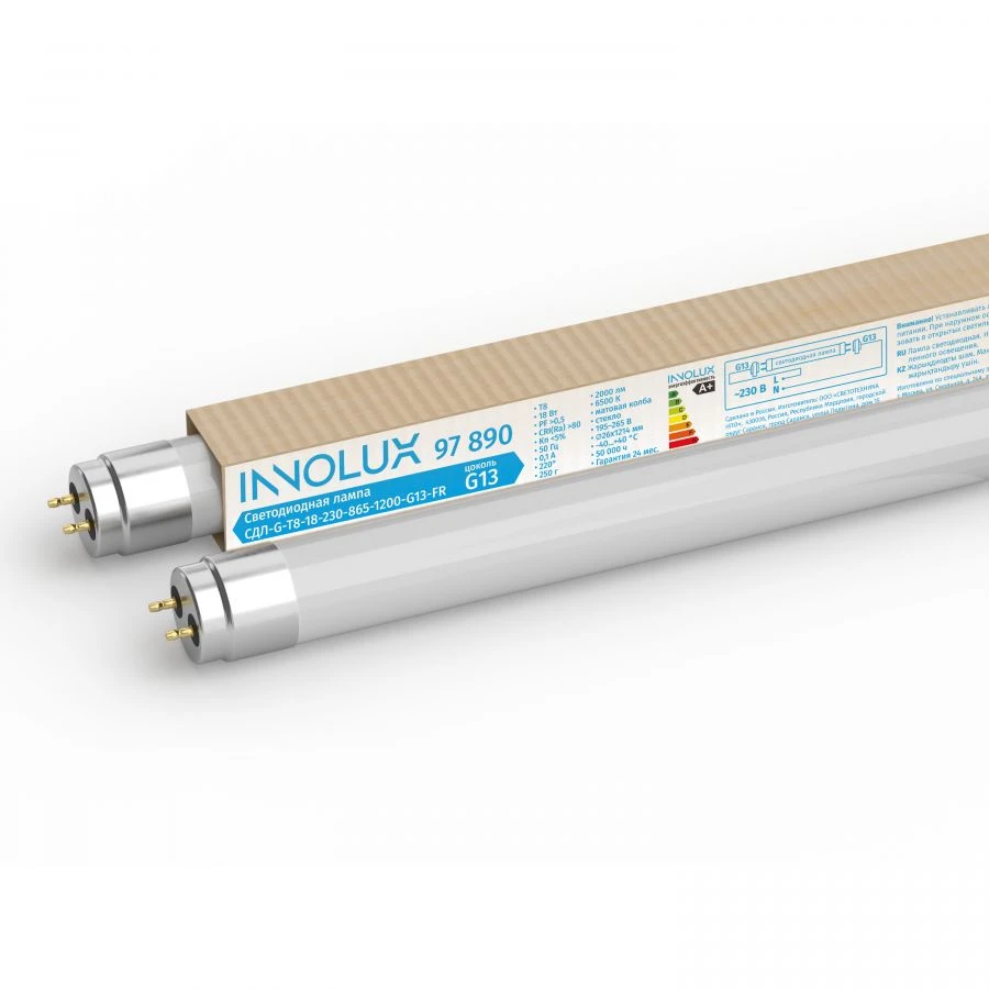 Eco-Friendly LED Lamp SDL-G-T8-18-230-865-1200-G13-FR INNOLUX