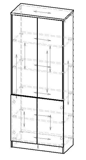Wooden Office Cabinets for Storage and Organization