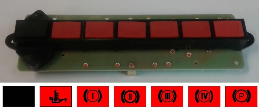 Control Lamp Block for Vehicle Signalization 2312.3803-23