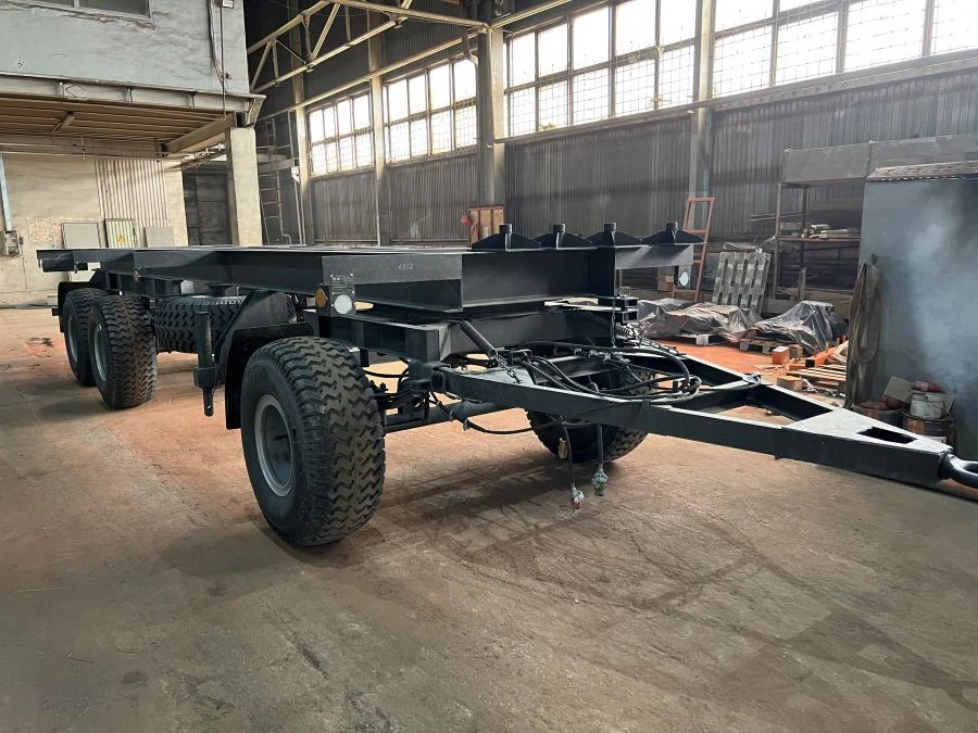 Three-Axle Agricultural Tractor Trailer Z-8143